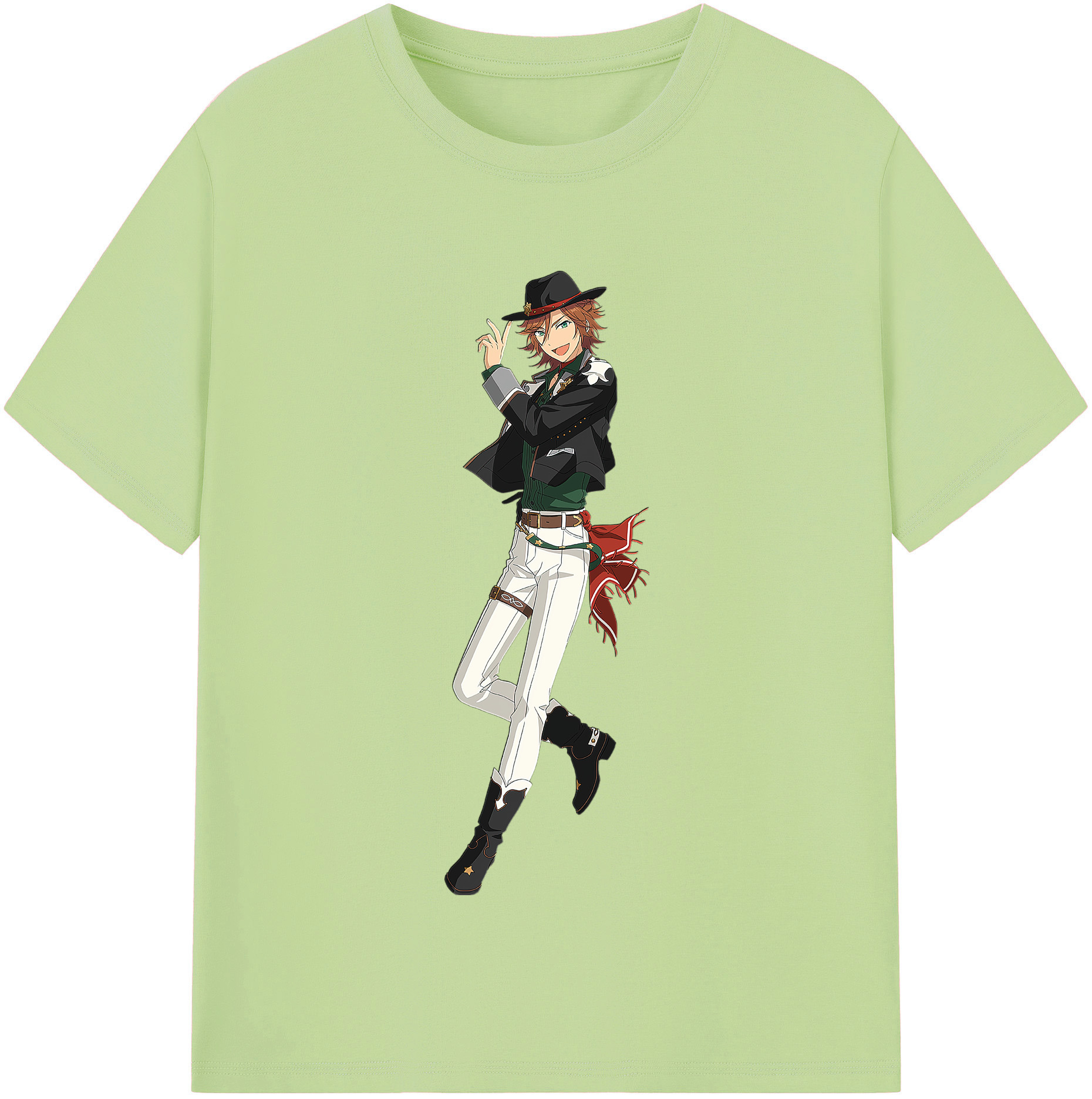 （画像用） あんさんぶるスターズ! Ensemble Stars 綿100％半袖Tシャツ（フロントプリント）